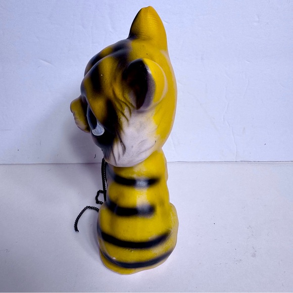 Vintage Rossini Big Eye Orange Black Striped tiger with Chain. - Picture 7 of 13